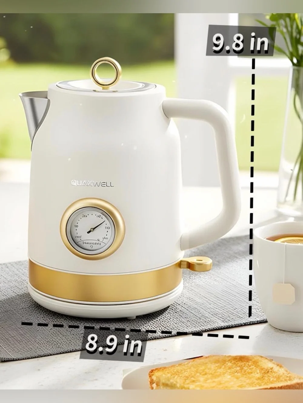 Retro Quaxwell Electric Tea Kettle 1.7L